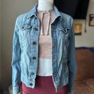 Talbots Jean Jacket